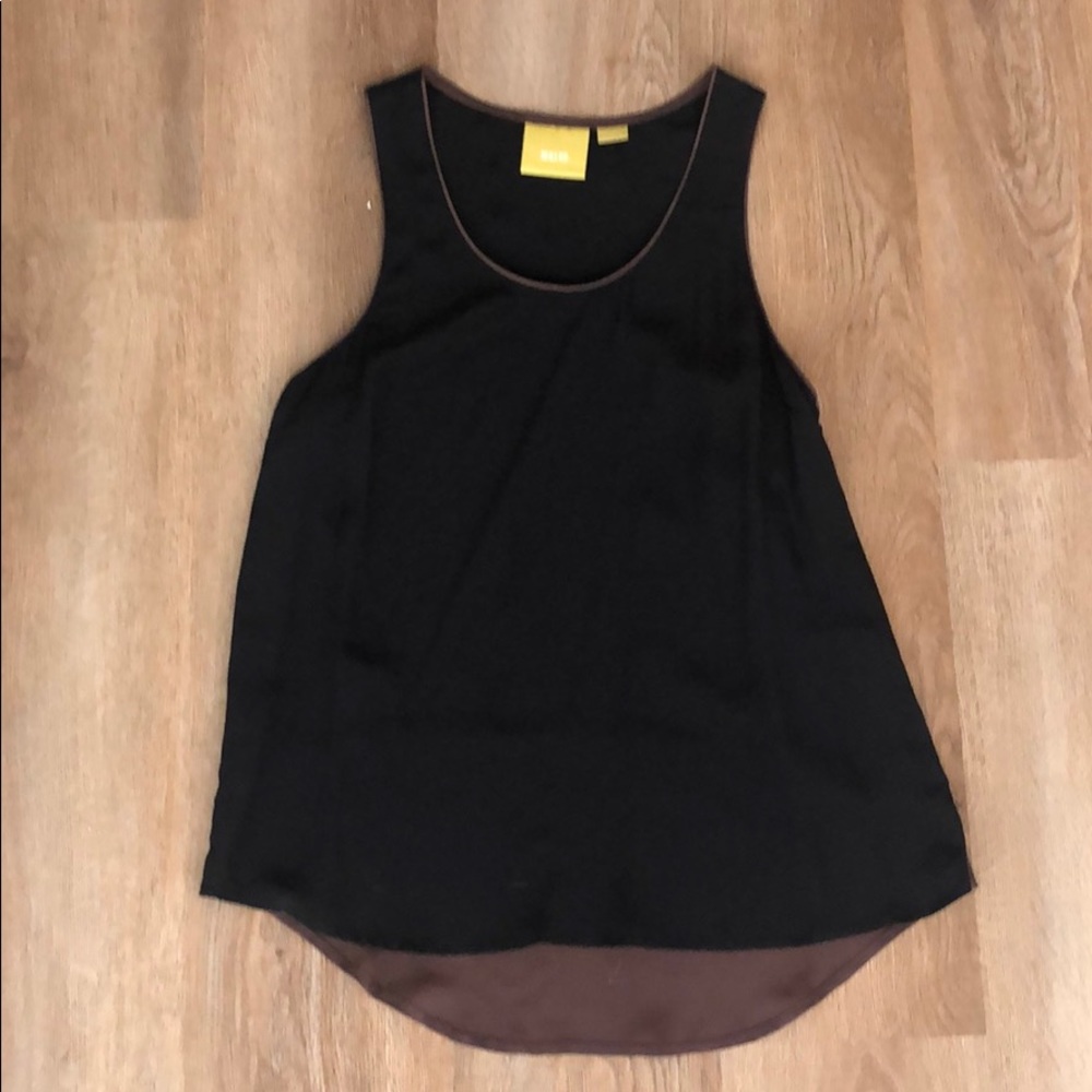 Maeve silk tank top- Anthropologie
